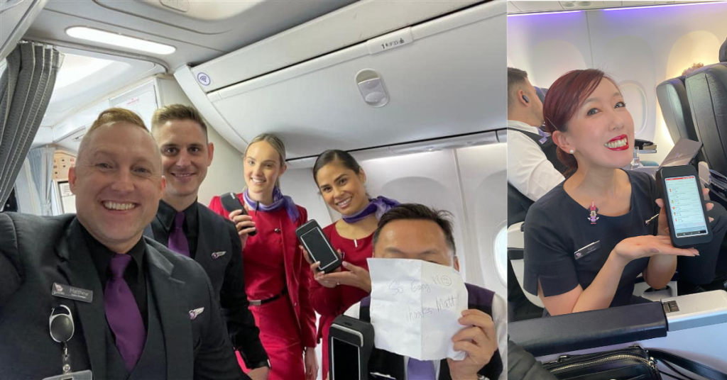 Virgin Airline Crew